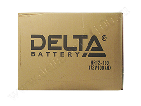 Закрытая коробка с аккумулятором Delta HR 12-100